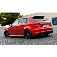 Rear splitter voor Audi S3 8V / S line