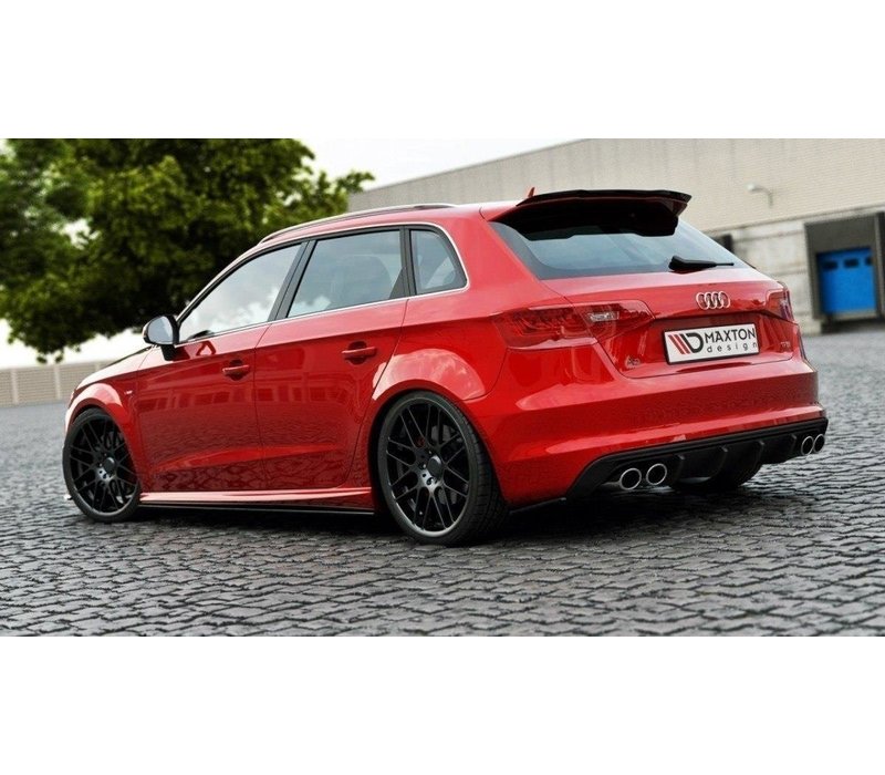Rear splitter for Audi S3 8V / S line