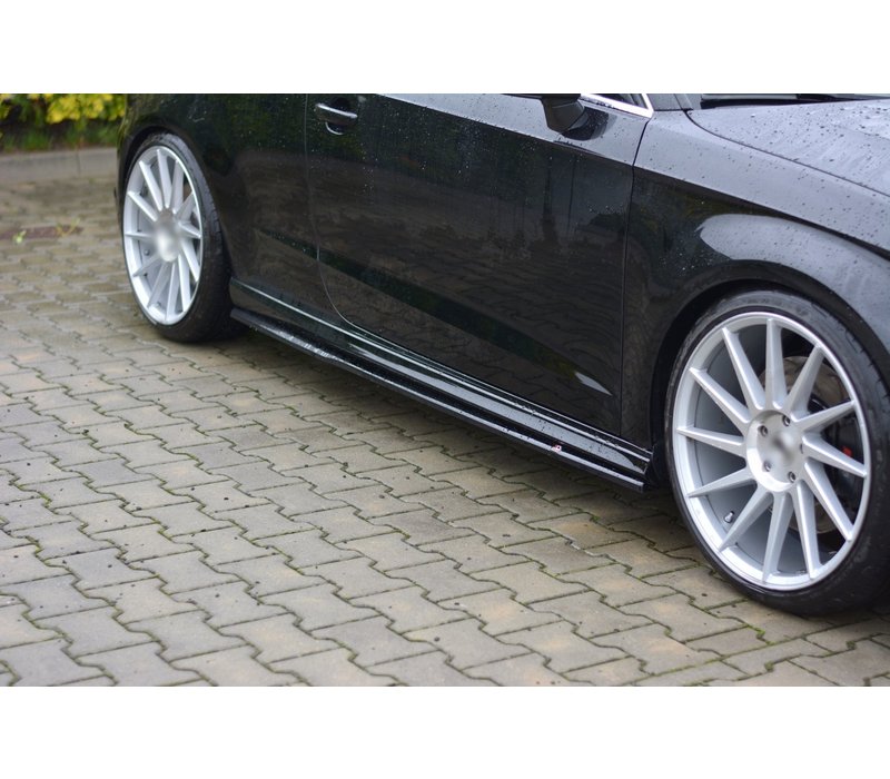 Side skirts Diffuser for Audi S3 8V / A3 8V S line Hatchback