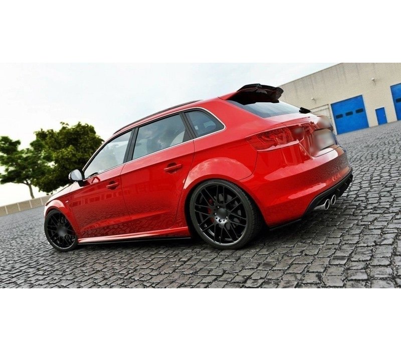Side skirts Diffuser voor Audi S3 8V /A3 8V S line Sportback