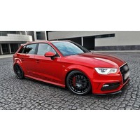 Side skirts Diffuser for Audi S3 8V / A3 8V S line Sportback