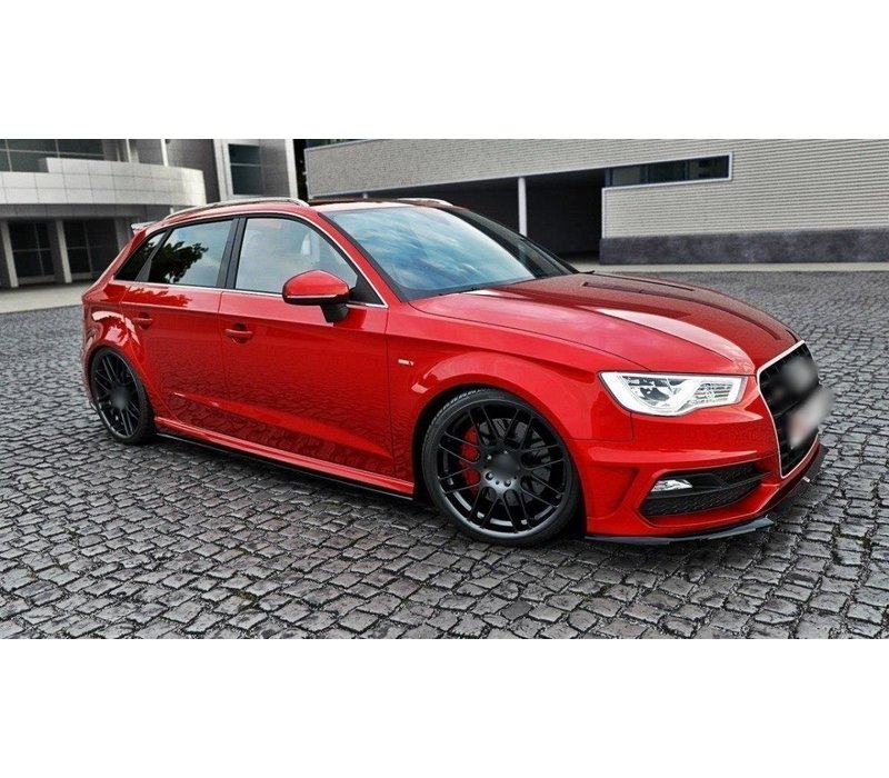 Side skirts Diffuser voor Audi S3 8V / A3 8V S line Sportback