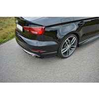 Rear splitter voor Audi S3 8V / S line