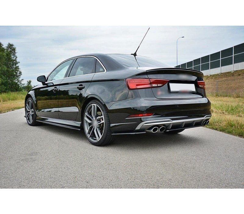 Rear splitter for Audi S3 8V