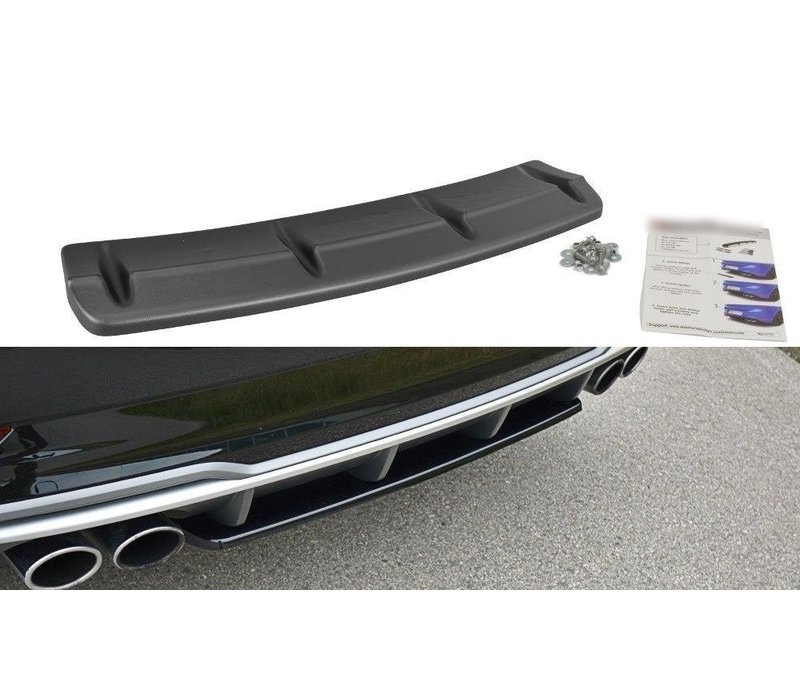 Rear splitter for Audi S3 8V