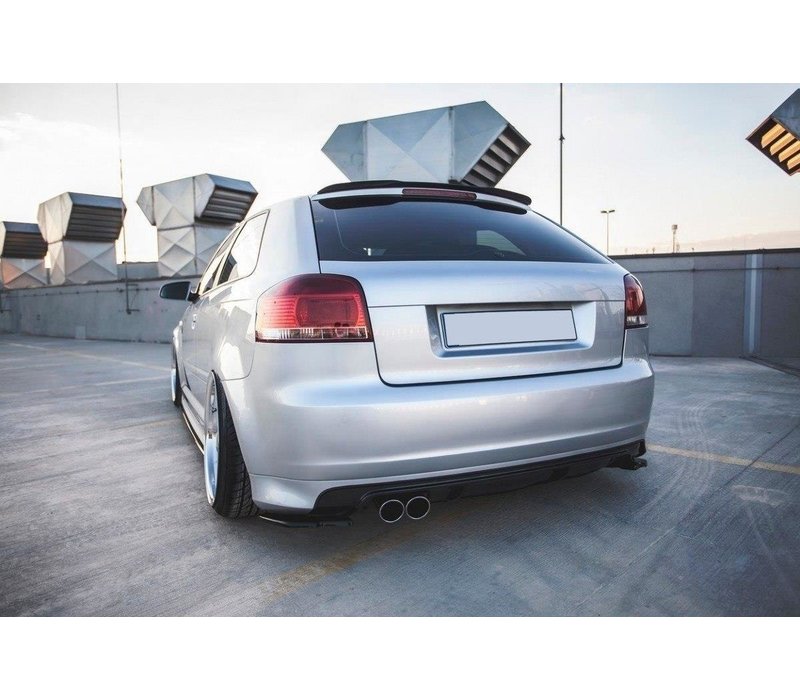 Rear splitter for Audi S3 8P