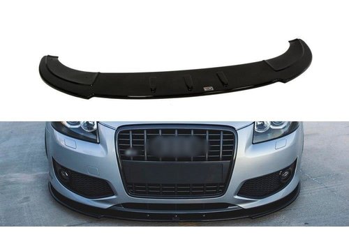 Maxton Design Front splitter for Audi S3 8P
