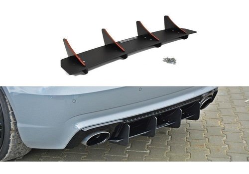 Maxton Design Aggressive Diffuser voor Audi RS3 8V