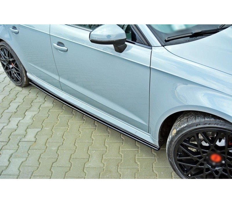 Side skirts Diffuser for Audi RS3 8V