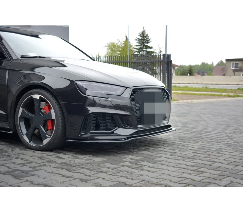 Front splitter V.2 for Audi RS3 8V