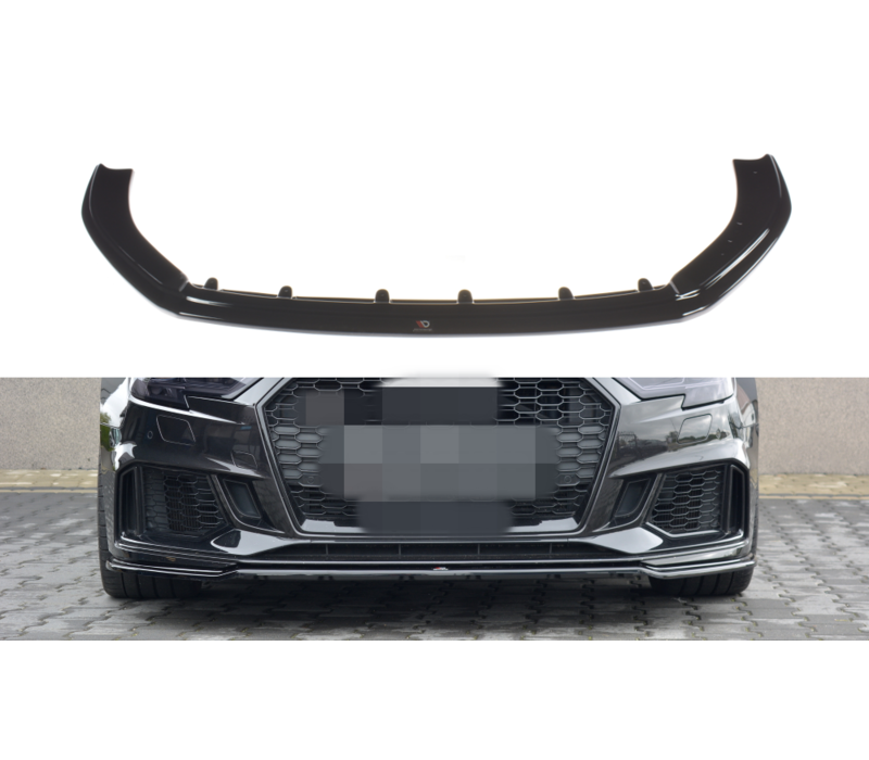 Front splitter V.2 for Audi RS3 8V