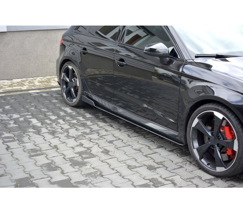 Racing Side skirts Diffuser V.2 voor Audi RS3 8V