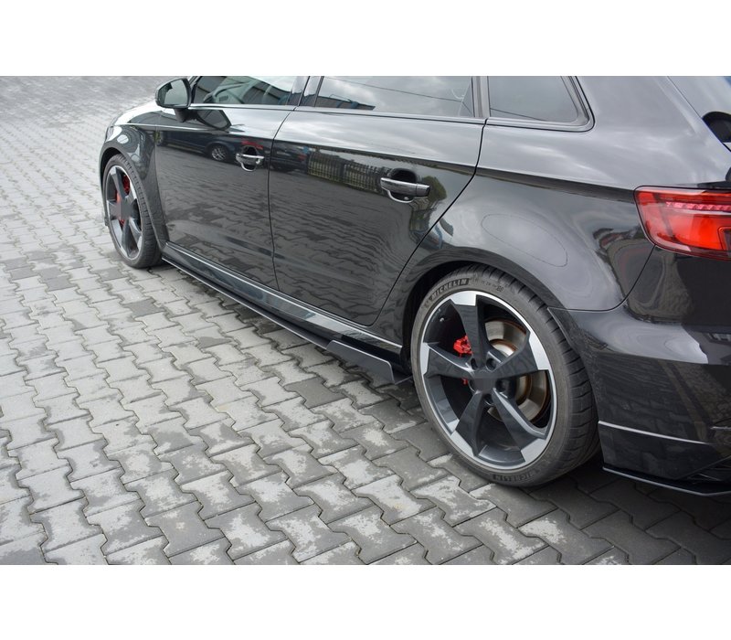 Racing Side skirts Diffuser for V.2 Audi RS3 8V