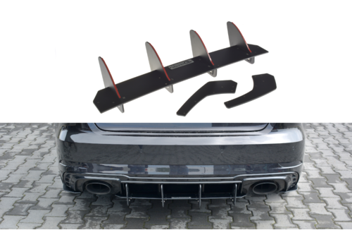 Maxton Design Aggressive Diffuser V.1 voor Audi RS3 8V