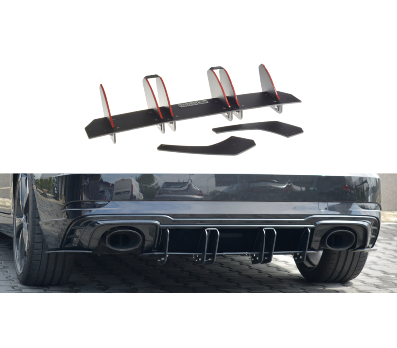 Aggressive Diffuser V.2 for Audi RS3 8V