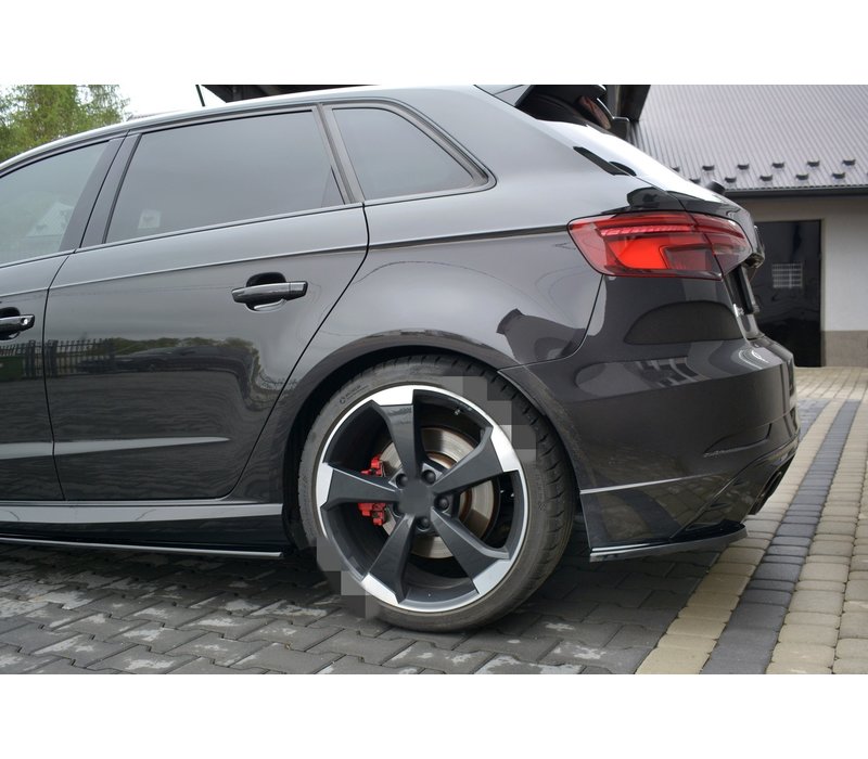 Rear splitter für Audi RS3 8V