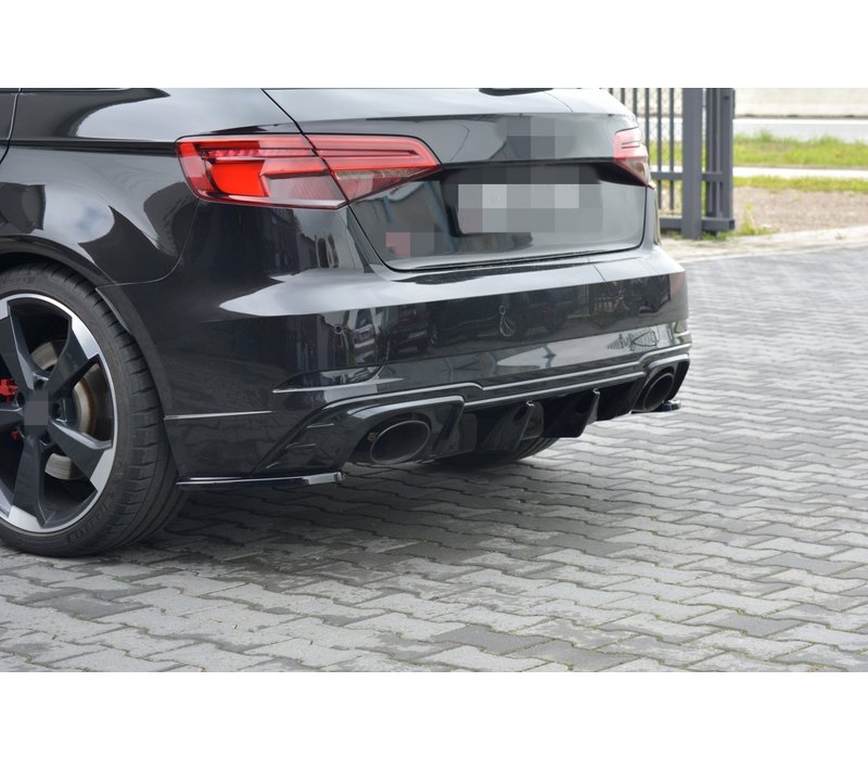 Rear splitter voor Audi RS3 8V