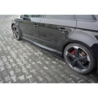 Side skirts Diffuser for Audi RS3 8V