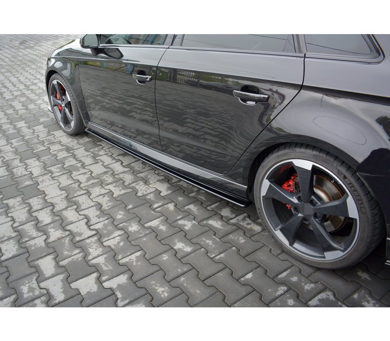 Side skirts Diffuser for Audi RS3 8V