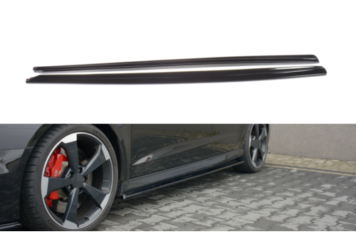 Maxton Design Side skirts Diffuser voor Audi RS3 8V