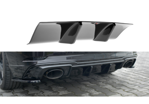 Maxton Design Aggressive Diffuser for Audi RS3 8V