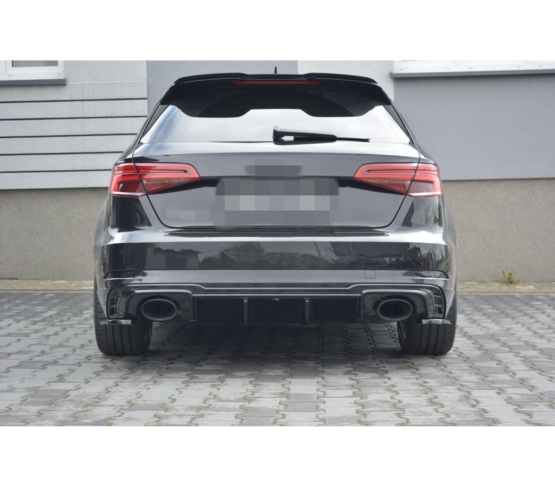 Aggressive Diffusor für Audi RS3 8V