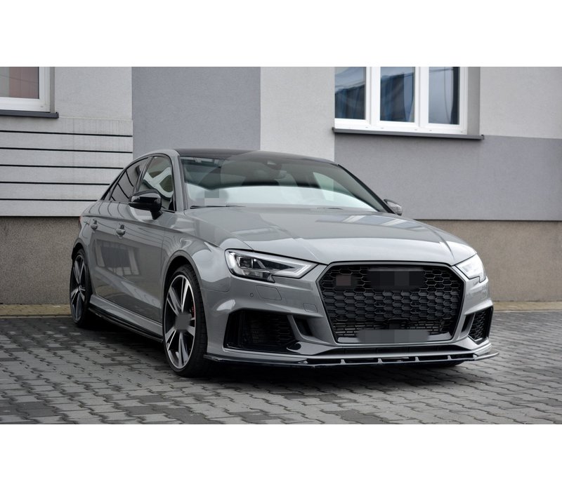 Front splitter V.1 voor Audi RS3 8V Sedan