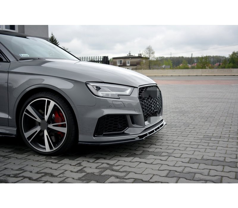 Front splitter V.1 voor Audi RS3 8V Sedan