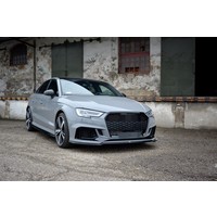 Front splitter V.2 voor Audi RS3 8V