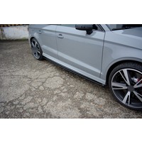 Side skirts Diffuser for Audi RS3 8V Sedan