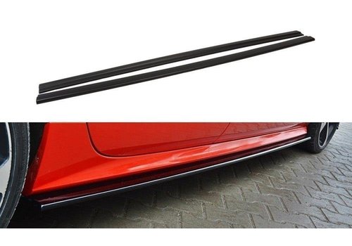 Maxton Design Side skirts Diffuser for Audi A7 Facelift S line / S7