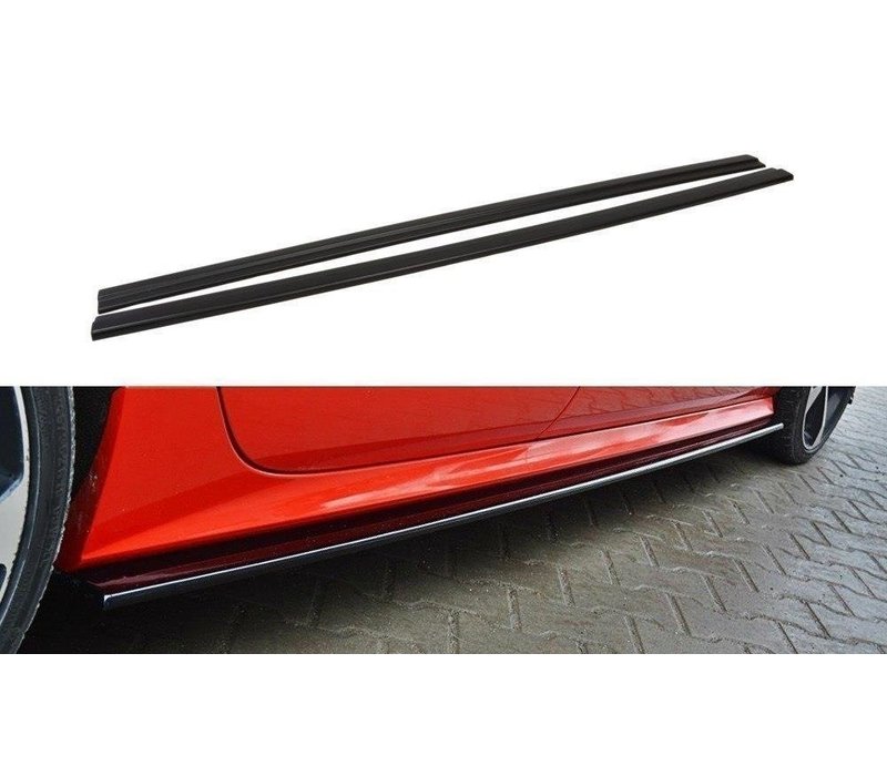 Side skirts Diffuser for Audi A7 Facelift S line / S7