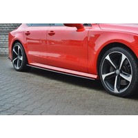 Side skirts Diffuser for Audi A7 Facelift S line / S7