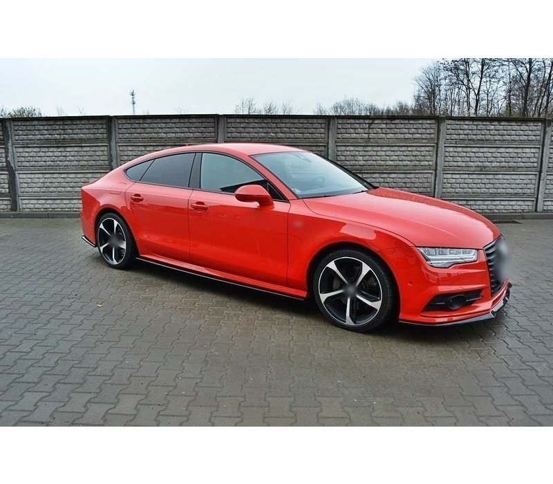 Side skirts Diffuser for Audi A7 Facelift S line / S7