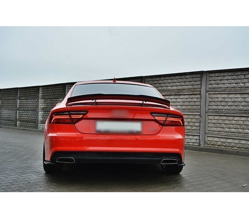 Tailgate spoiler lip for Audi A7 4G / S7 / RS7