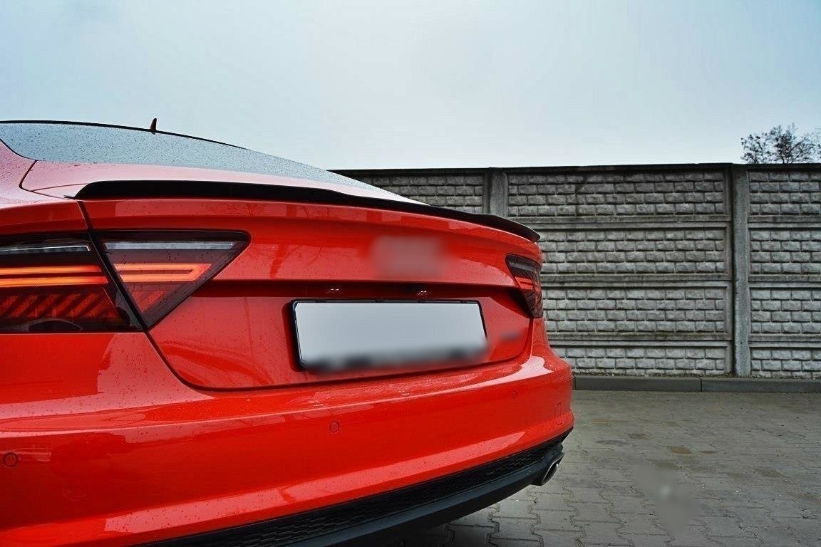 Tailgate spoiler lip for Audi A7 4G / S7 / RS7 