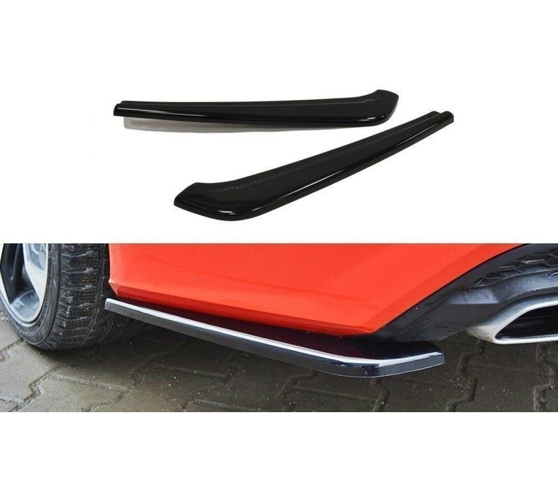 Rear splitter for Audi A7 Facelift S line