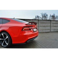 Rear splitter for Audi A7 Facelift S line