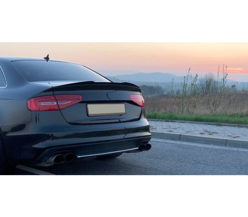 Tailgate spoiler lip for Audi S4 B8.5