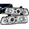 OEM Line ® Xenon look Scheinwerfer mit Angel Eyes für BMW 3 Serie E36