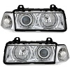 DEPO Xenon look Headlights with Angel Eyes for BMW 3 Series E36