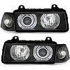 DEPO Xenon look Headlights with Angel Eyes for BMW 3 Series E36