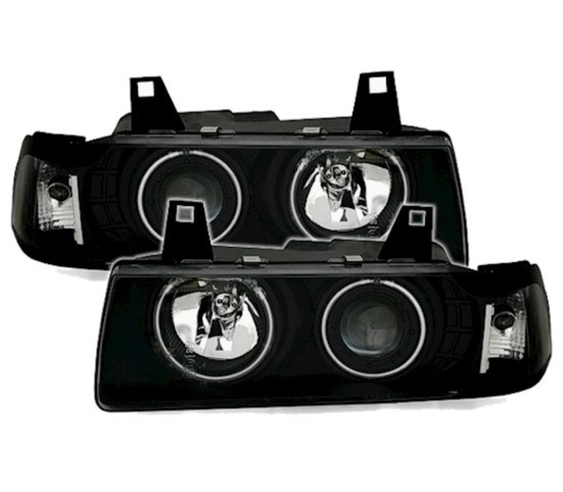 Xenon look Headlights with CCFL Angel Eyes for BMW 3 Series E36