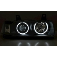 Xenon Look Koplampen met CCFL Angel Eyes voor BMW 3 Serie E36