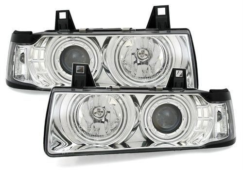 OEM Line ® Xenon Look Koplampen met CCFL Angel Eyes voor BMW 3 Serie E36