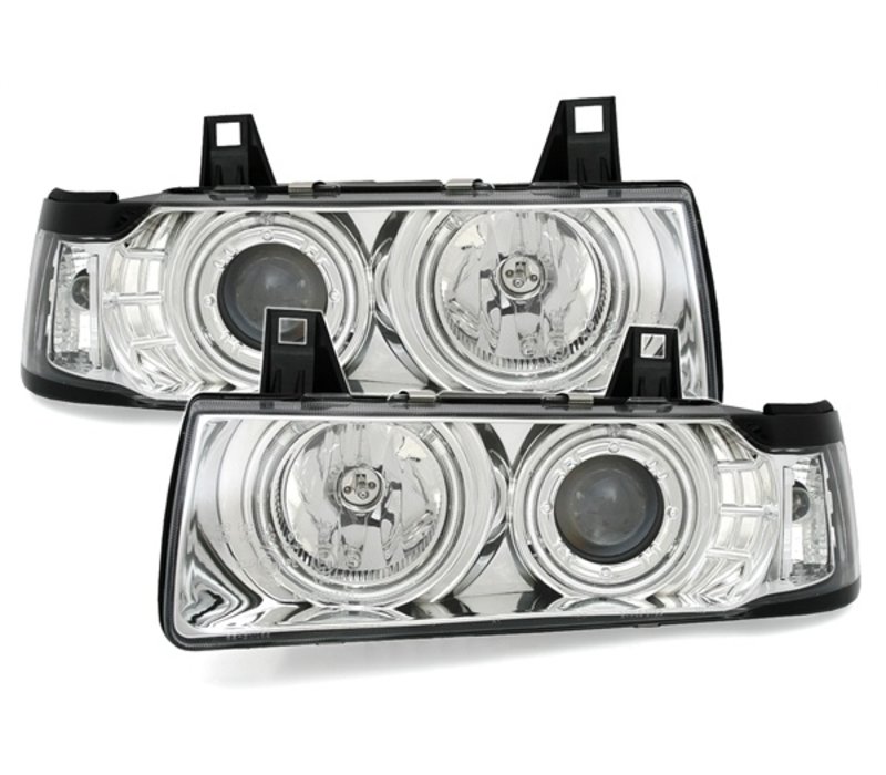 Xenon look Headlights with CCFL Angel Eyes for BMW 3 Series E36