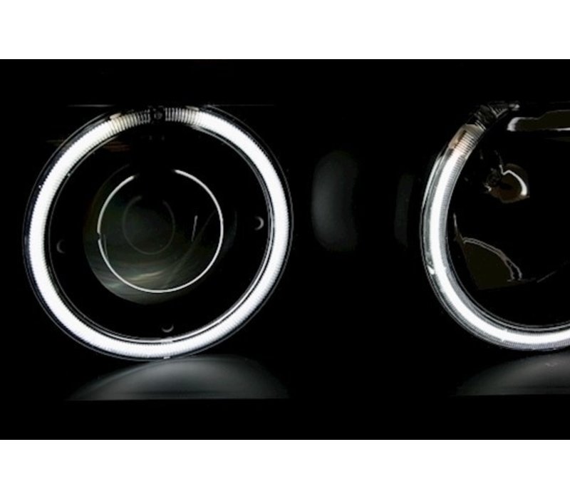 Xenon Look Koplampen met CCFL Angel Eyes voor BMW 3 Serie E36