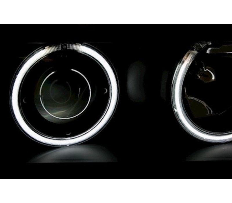 Xenon look Scheinwerfer mit CCFL Angel Eyes für BMW 3 Serie E36