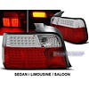 Rood/Wit LED Achterlichten voor BMW 3 Serie E36