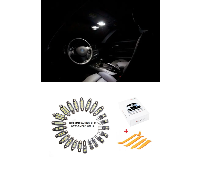 LED Interior Lights Package for BMW 1 Series E82